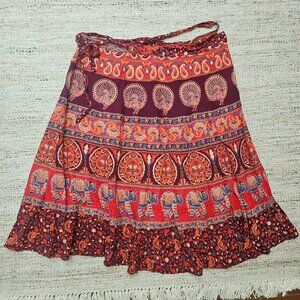 Darn Good Yarn Boho Skirt L-XL 33